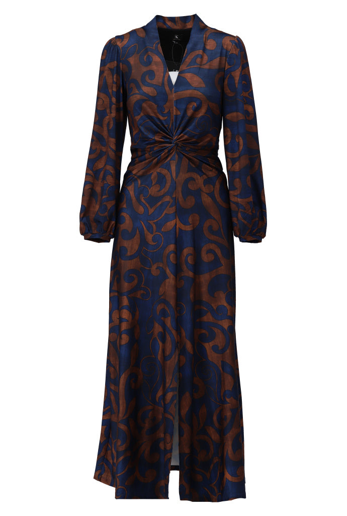 K-Design Maxi jurk met design B314 K-Design Fashion – What Els!