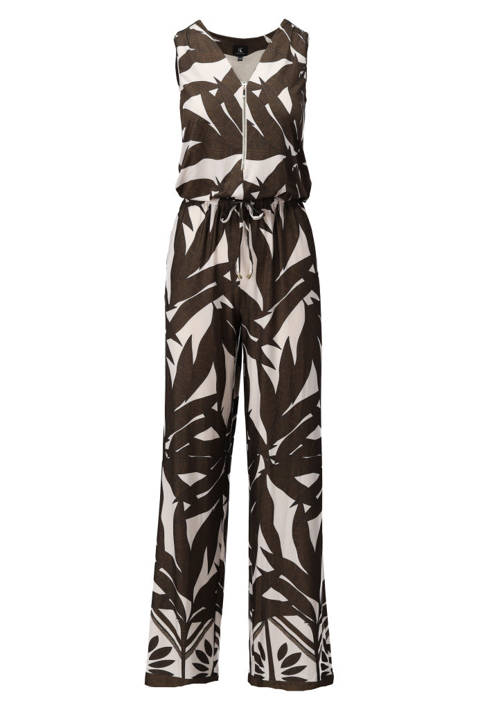 K-design - Jumpsuit met print (A112P910) - What Els!