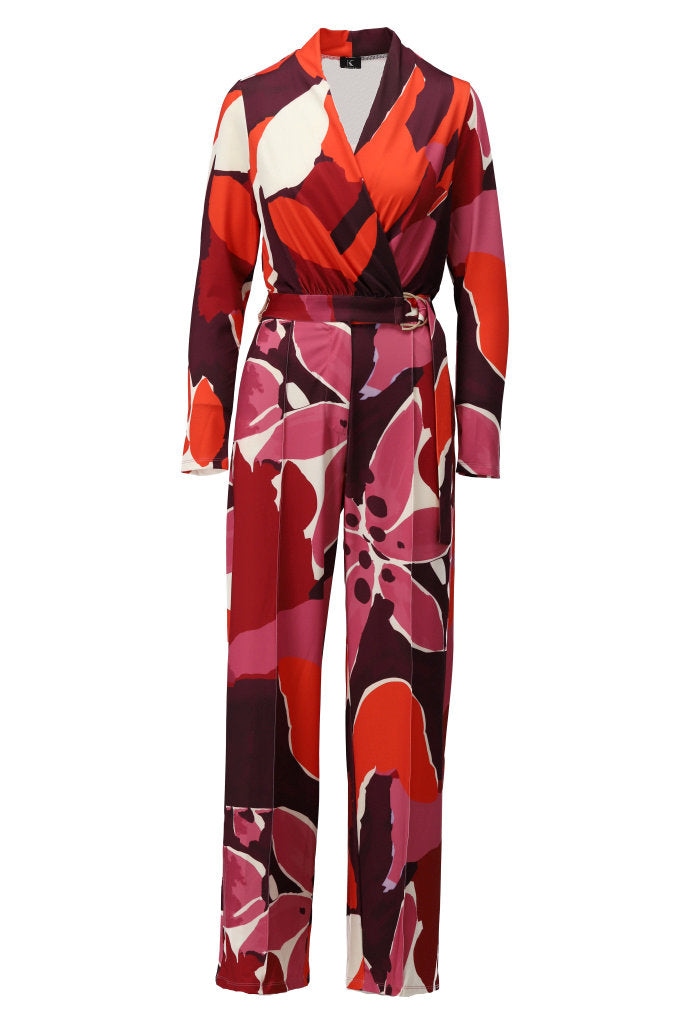 K-Design Jumpsuit met design - B103 - Roze