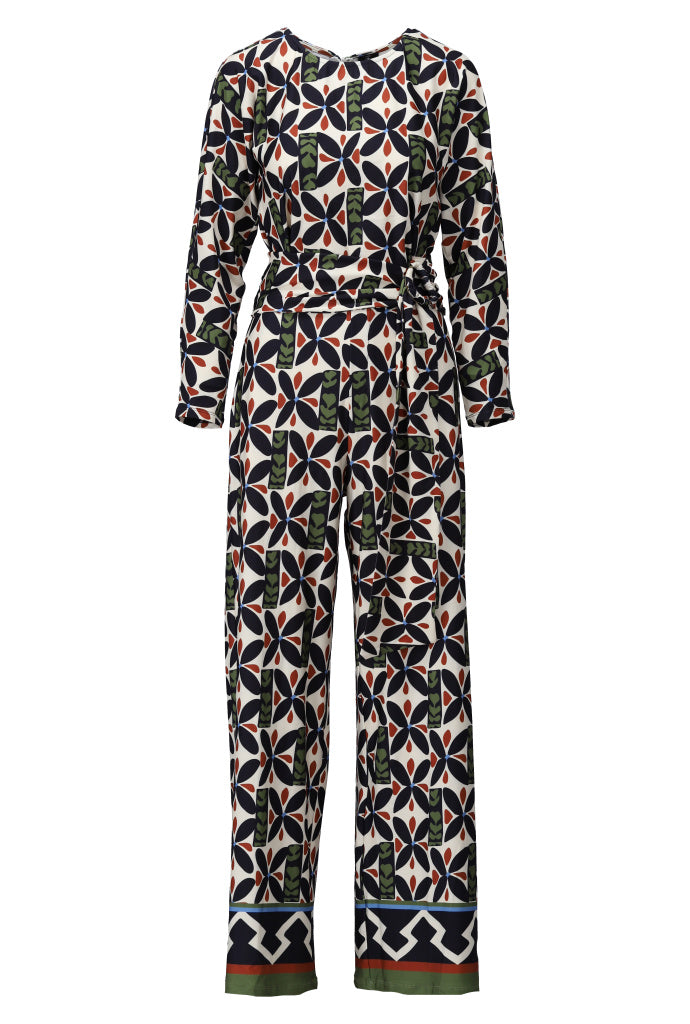 K-Design Jumpsuit met design - B109 - Multicolor