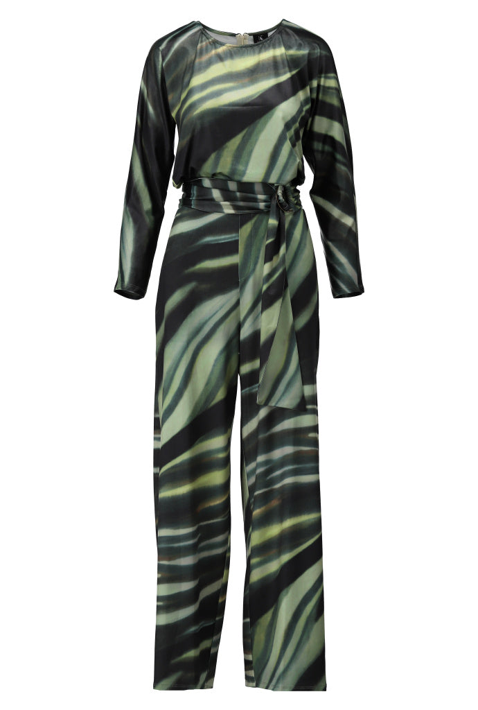 K-Design Jumpsuit met design - B130 - Groen