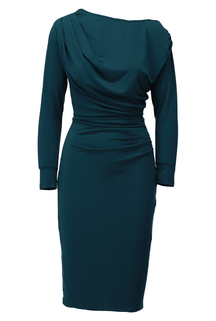 K-Design - Asymmetrische bodycon jurk (B190)