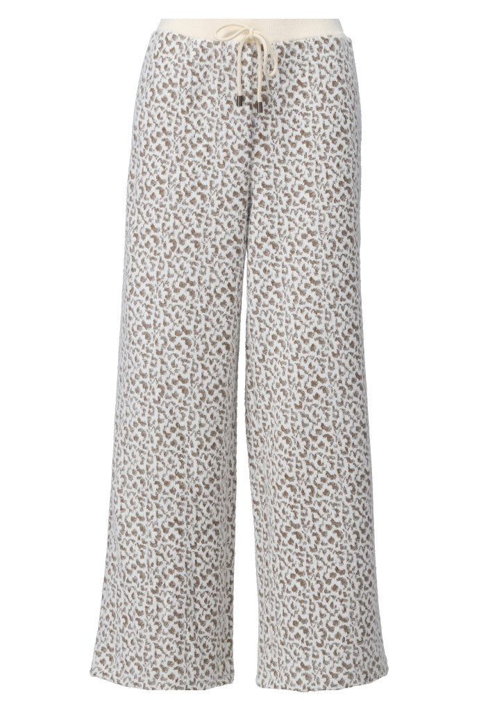 K-Design Broek met patroon - B492 - Taupe