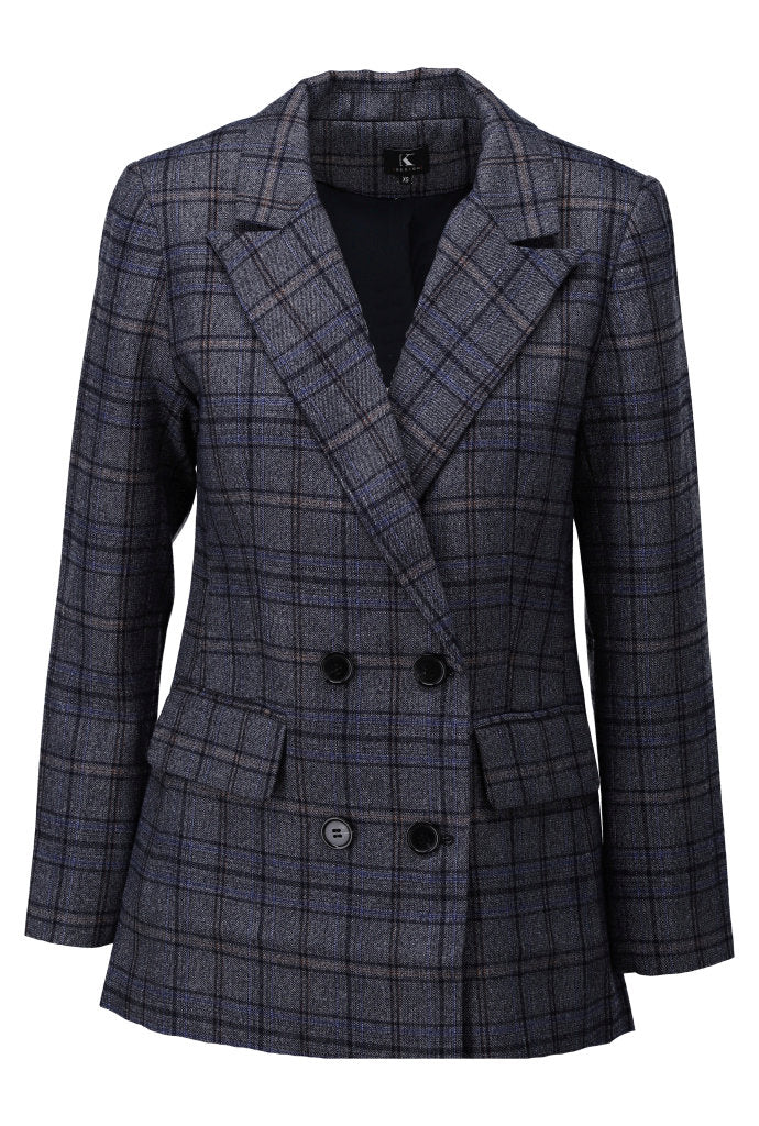 K-Design - Tartan blazer (B607)