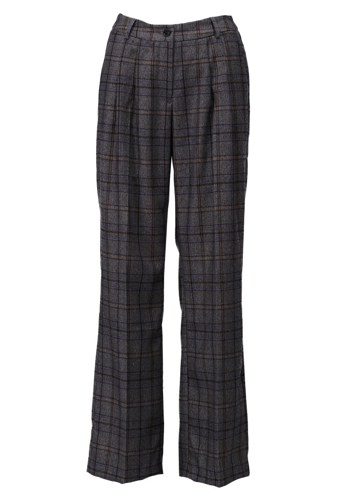 K-Design - Wijde tartan broek (B609)