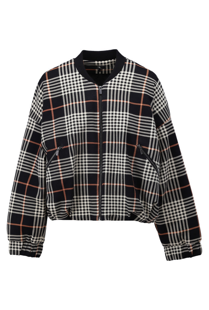 K-Design - Tartan bomber jasje (B621)
