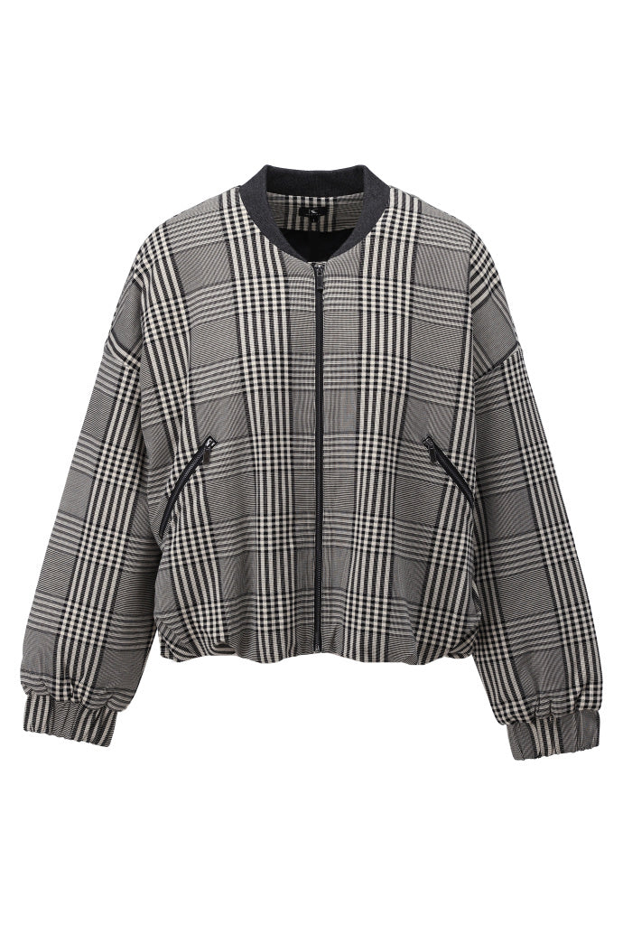 K-Design - Tartan bomber jasje (B621)