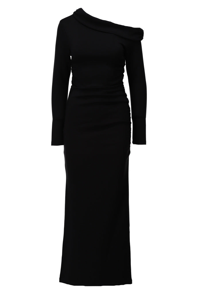 K-Design - Off shoulder maxi jurk (B630)