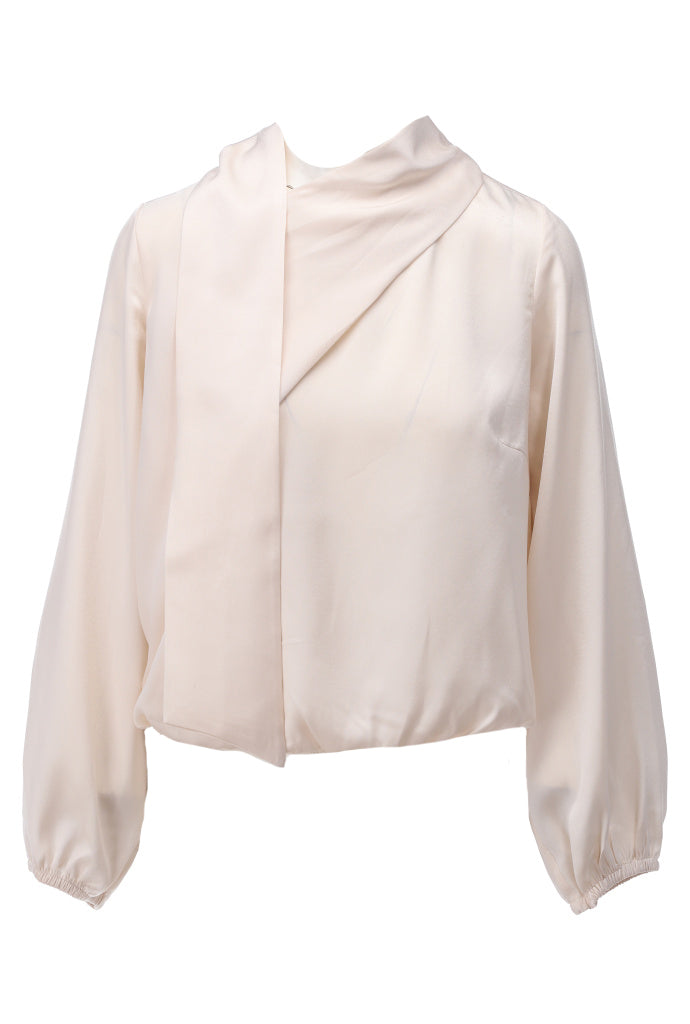 K-Design - Top met vaste sjaal (B776)