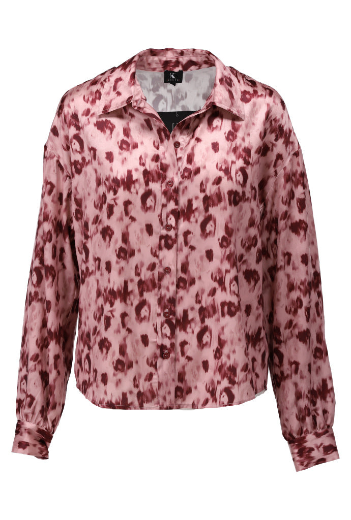 K-Design Oversized blouse - B780 - Roze