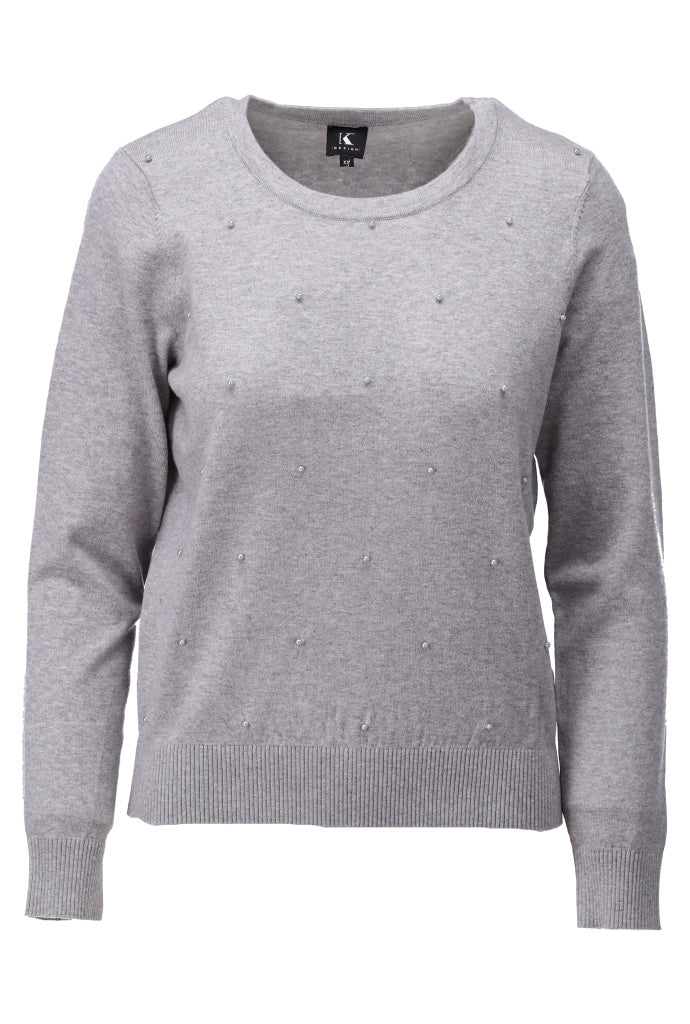 K-Design - Pull met parels (B824)