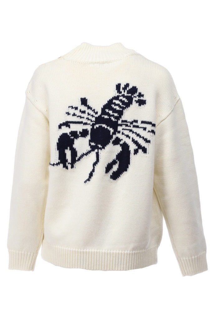 K-Design - Cardigan met kreeft (B829)