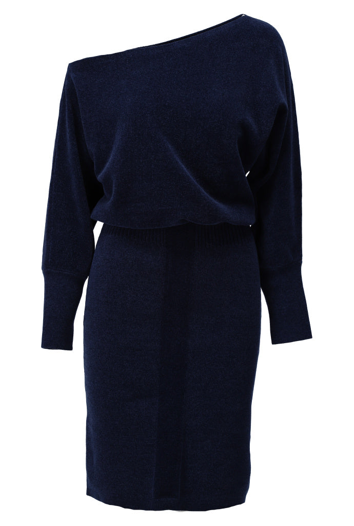 K-Design - Zachte off shoulder jurk (B831)