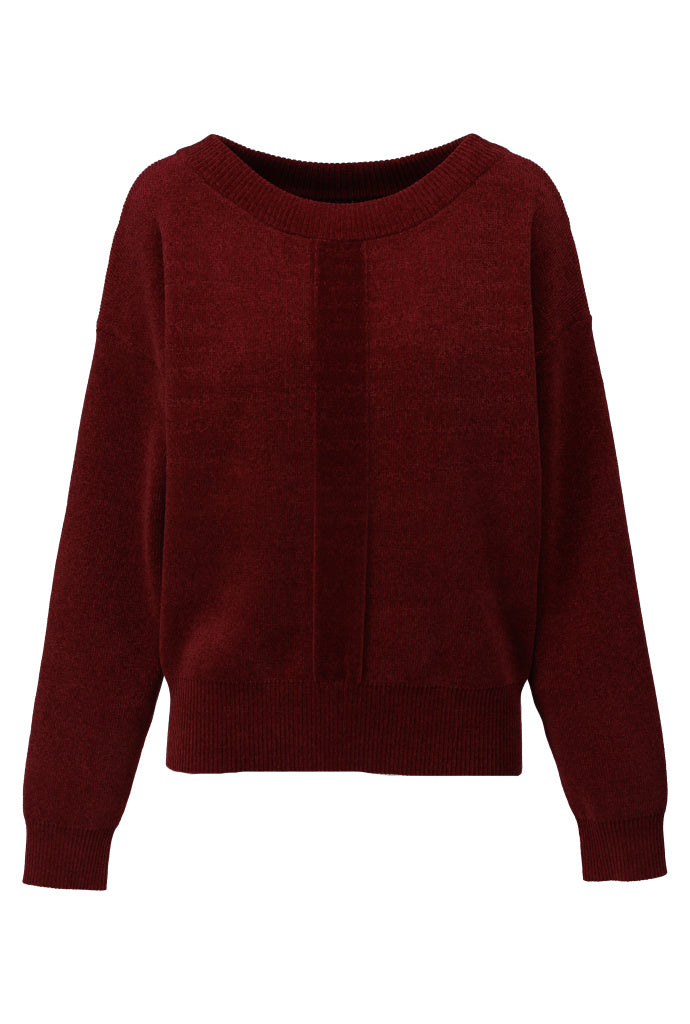 K-Design - Zachte pull met ronde hals (B833)