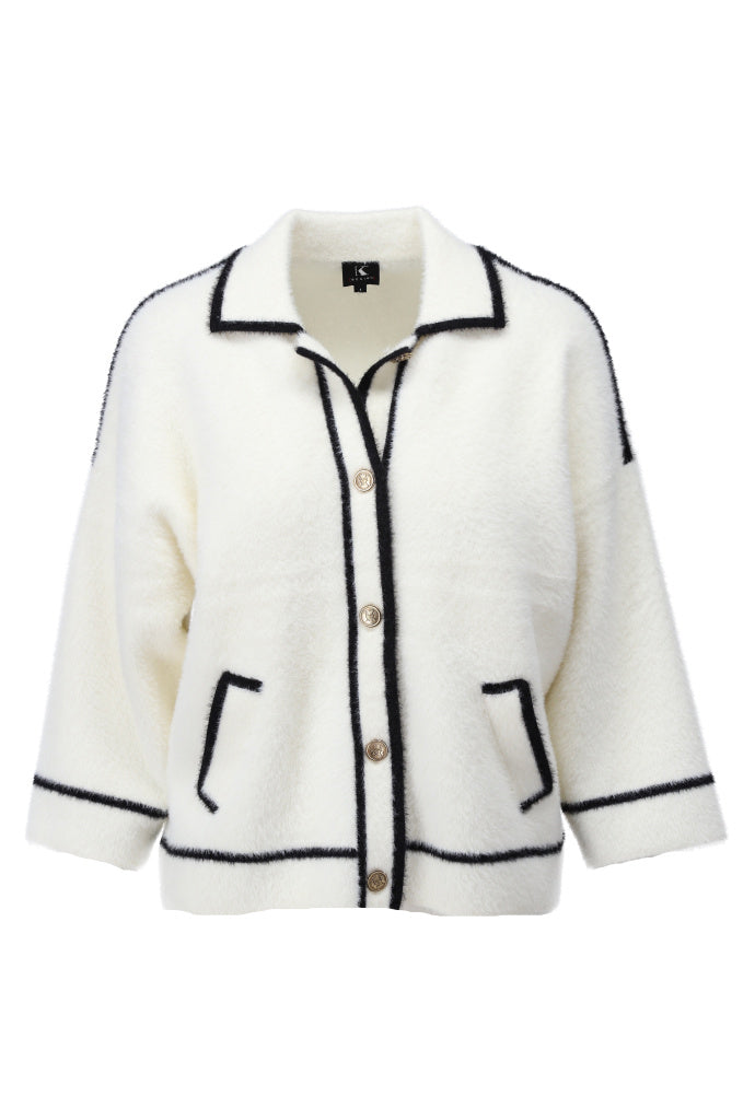 K-Design - Cardigan met knopen (B846)
