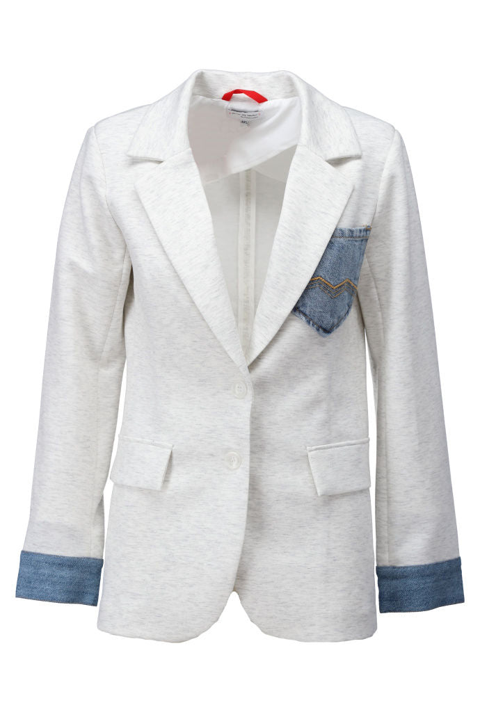 You're my lobster - Blazer met jeans zakje (C170L)