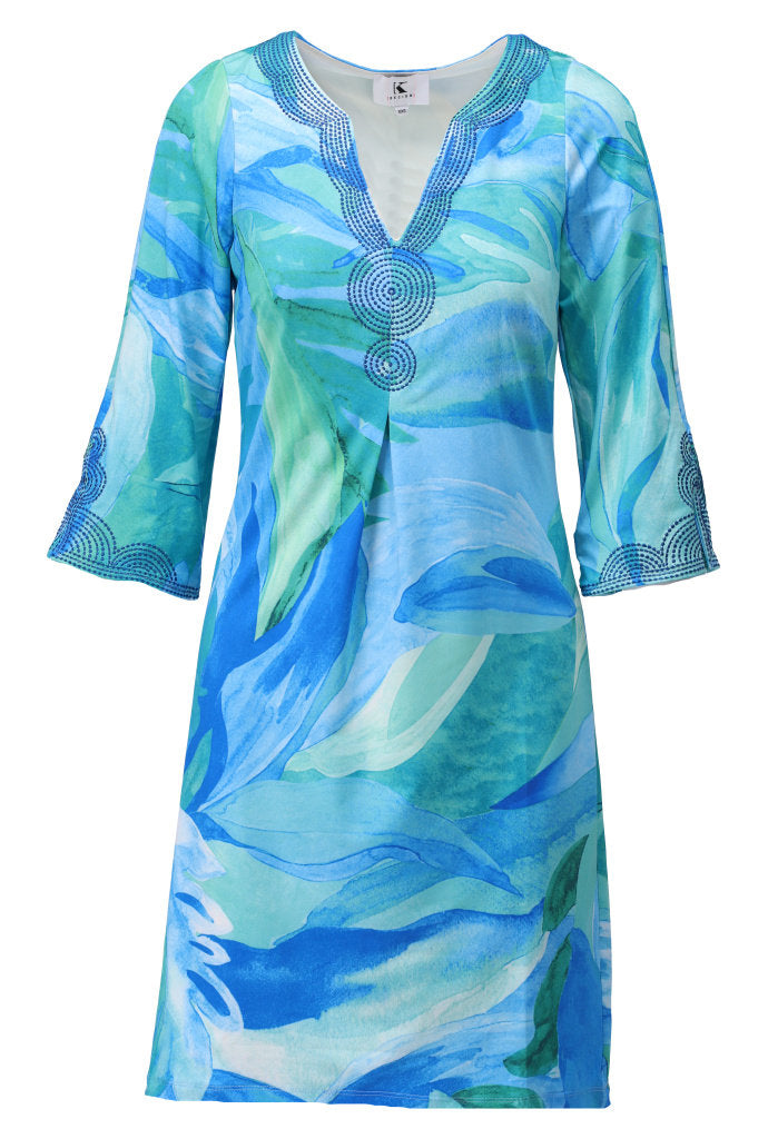 K-design - Jurk met print (C309)