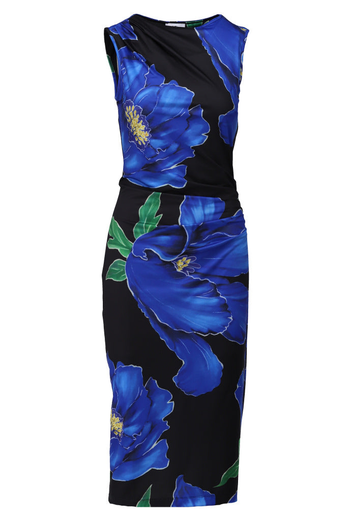 K-design - Midi jurk met print (C320)