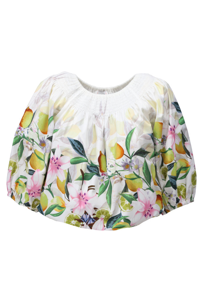 You're my lobster - Off shoulder top met print (C351L)