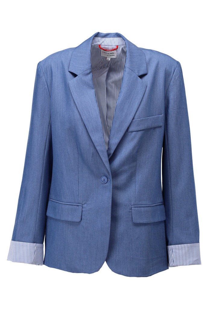 You're my lobster - Blazer met gestreepte voering (C507L)