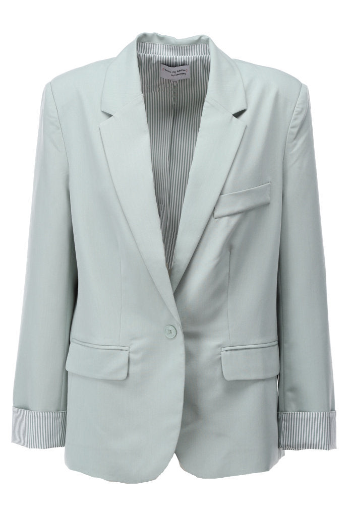 You're my lobster - Blazer met gestreepte voering (C507L)