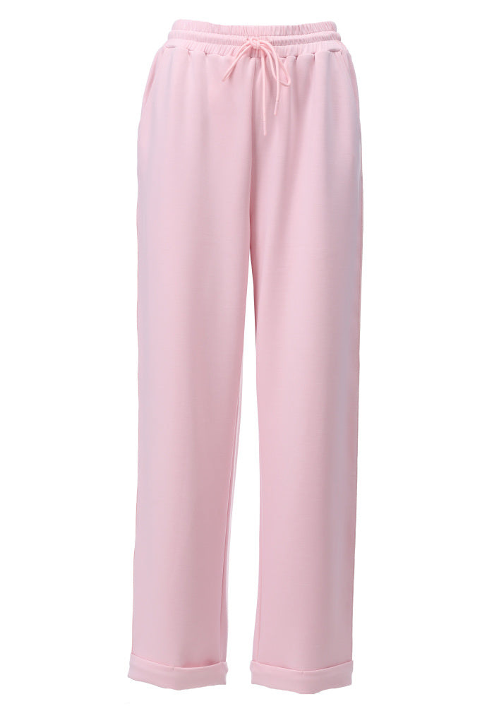 You're my lobster - Broek joggingstijl met streep (C608L)