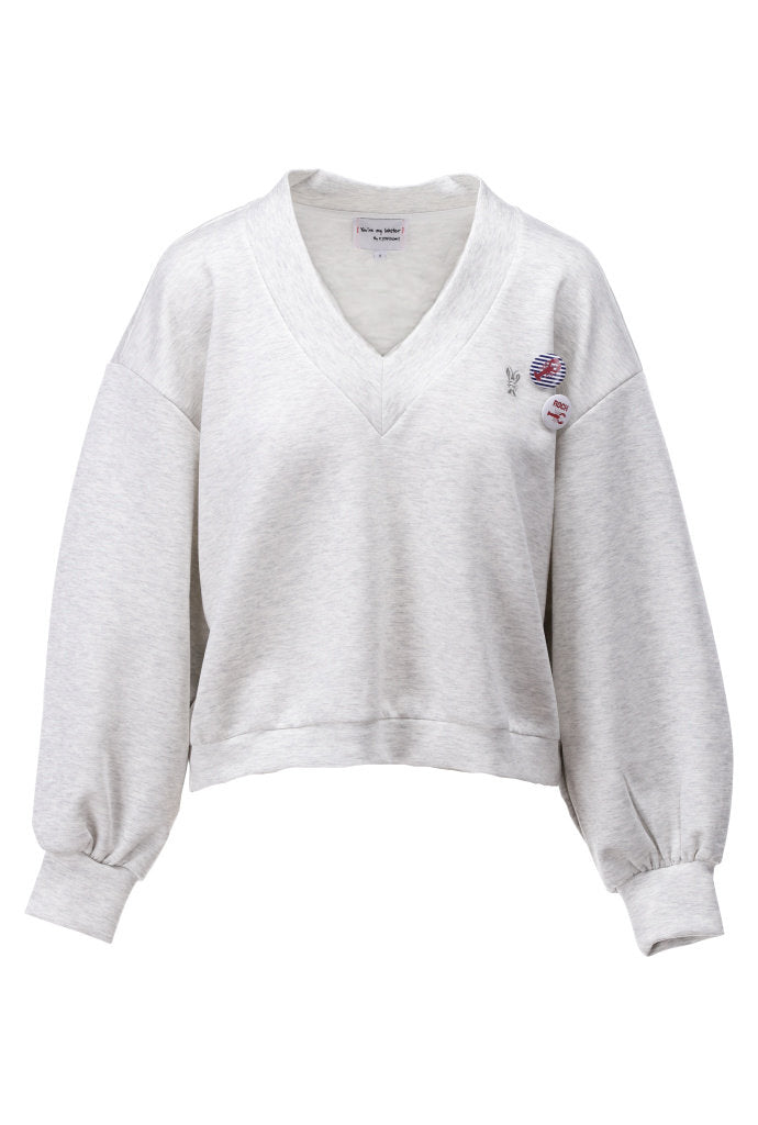 You're my lobster - V hals pull met 'i love my lobster' - (C614L)