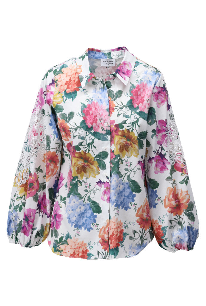 You're my lobster - Blouse met borduursel & design (C726L)