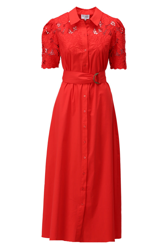 You're my lobster - Maxi jurk met design & borduursel (C734L)