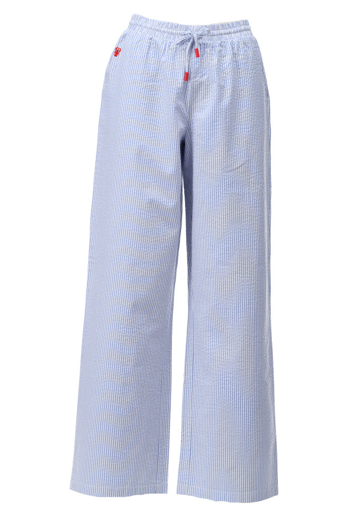 You're my lobster - Joggingstijl broek in seersucker (C761L)