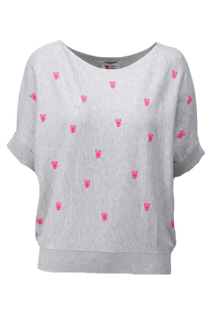 You're my lobster - Pull met dolman sleeve & kreeftjes (C821L)
