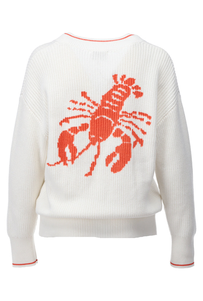 You're my lobster - V hals pull met kreeft (C825L)