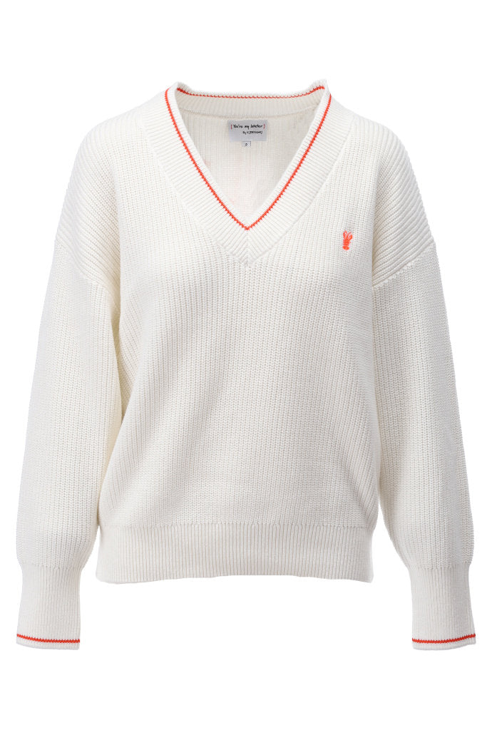 You're my lobster - V hals pull met kreeft (C825L)