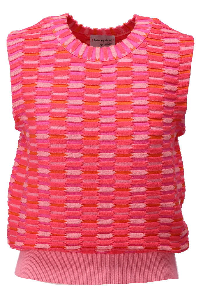 You're my lobster - Top in speciale brei (C836L)