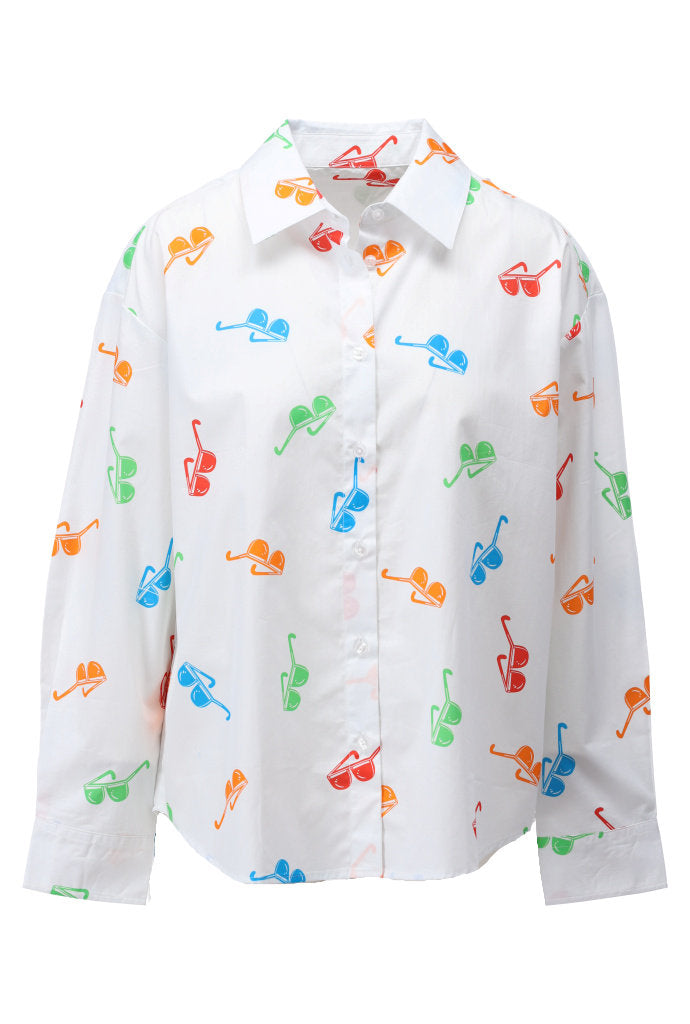 You're my lobster - Oversized blouse met zonnebrillen (C953L)
