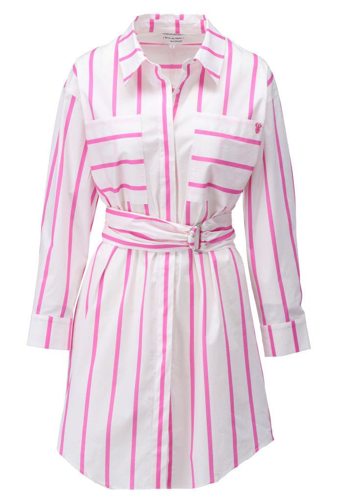 You're my lobster - Jurk met fluo strepen (C954L)