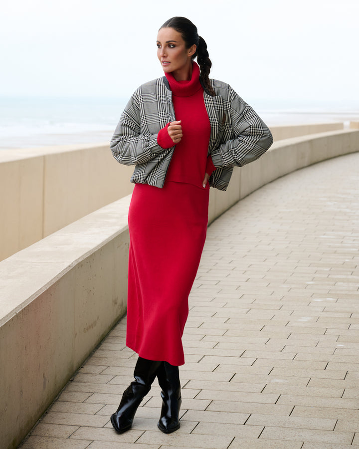 K-Design - Tartan bomber jasje (B621)