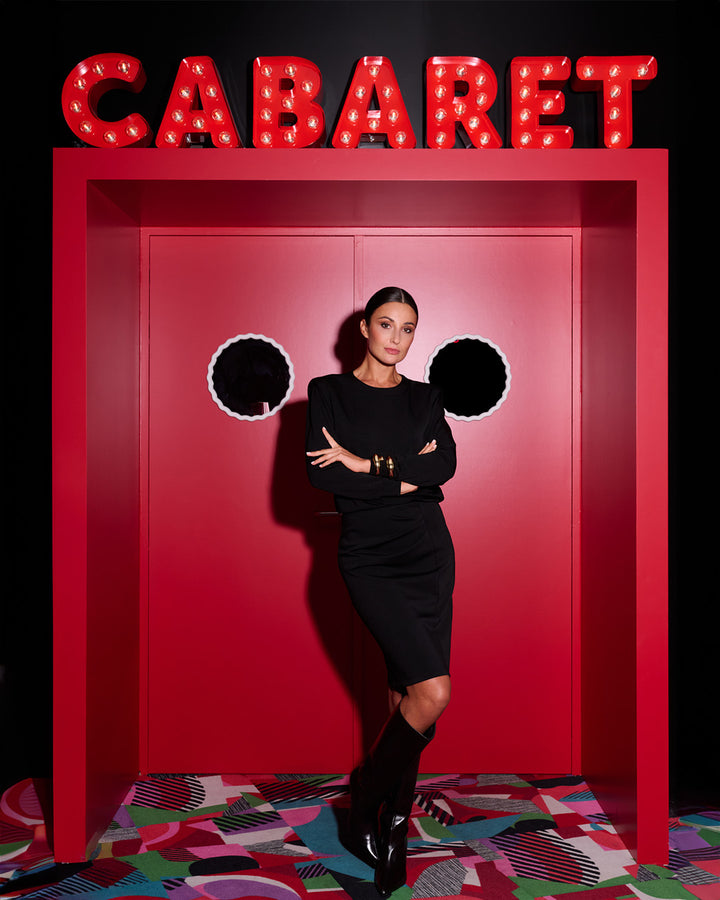 K-Design - Jurk met plooitjes (B633)