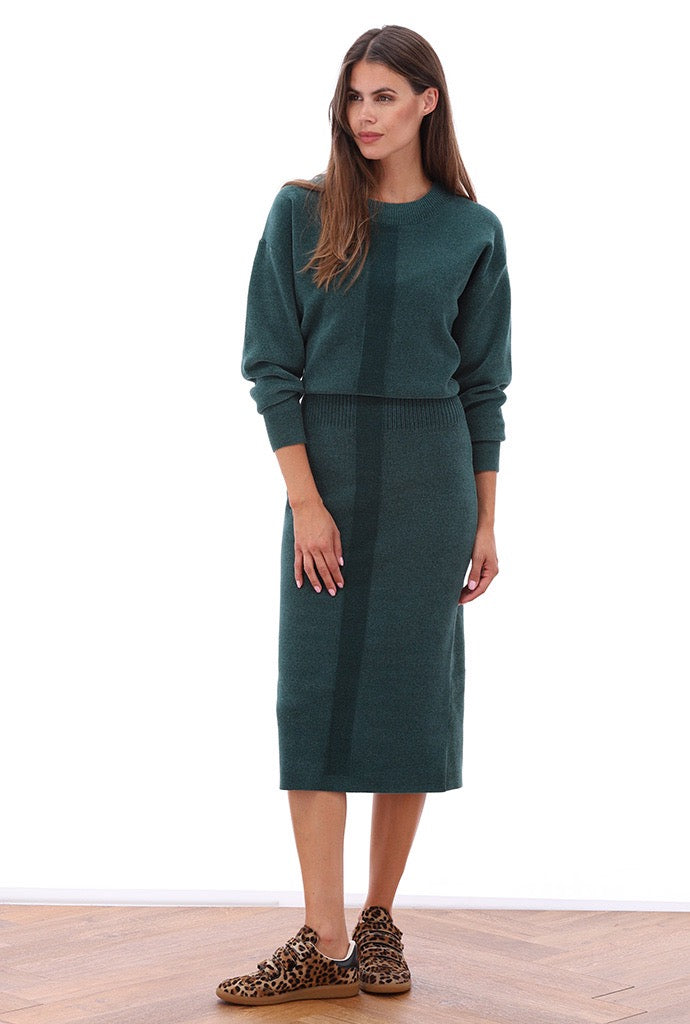 K-Design - Zachte midi jurk (B830)