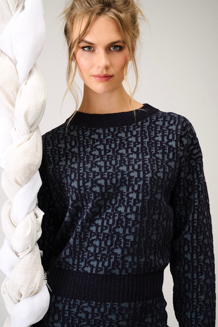 K-Design - Maxi jurk met tekst (B835)