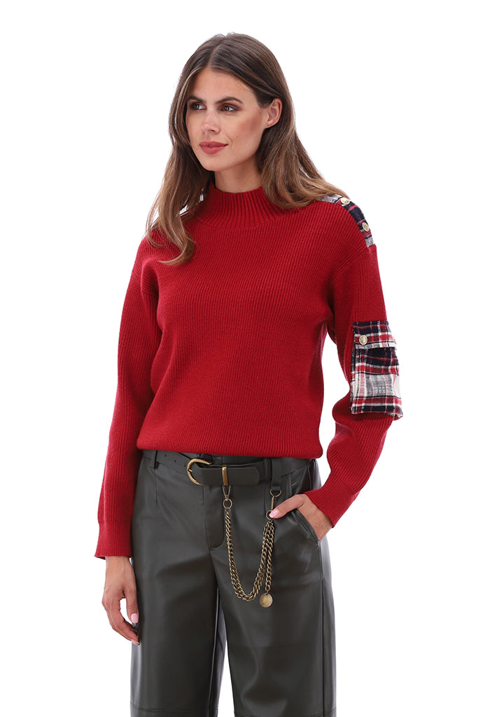 K-Design - Vegan lederen broek met bijpassende riem (B751)