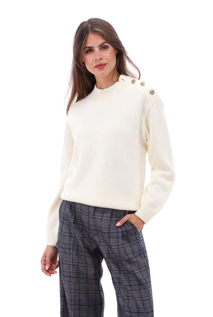 K-Design - Wijde tartan broek (B609)