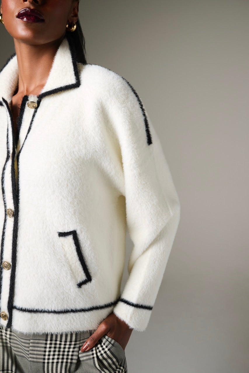 K-Design - Cardigan met knopen (B846)