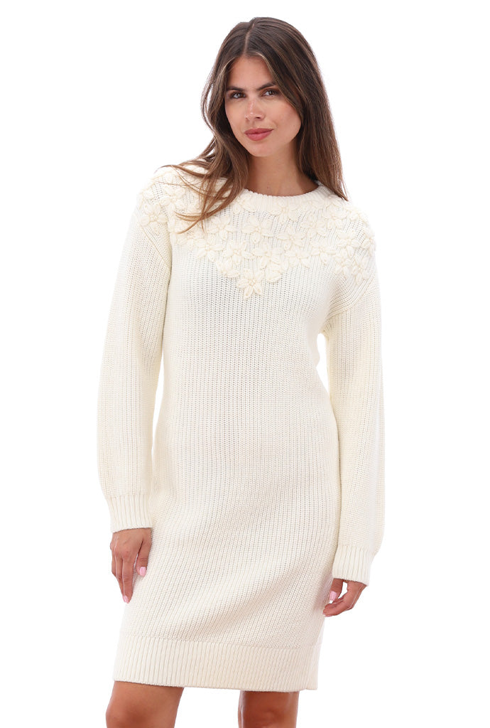 K-Design - Jurk met borduursel (B854)