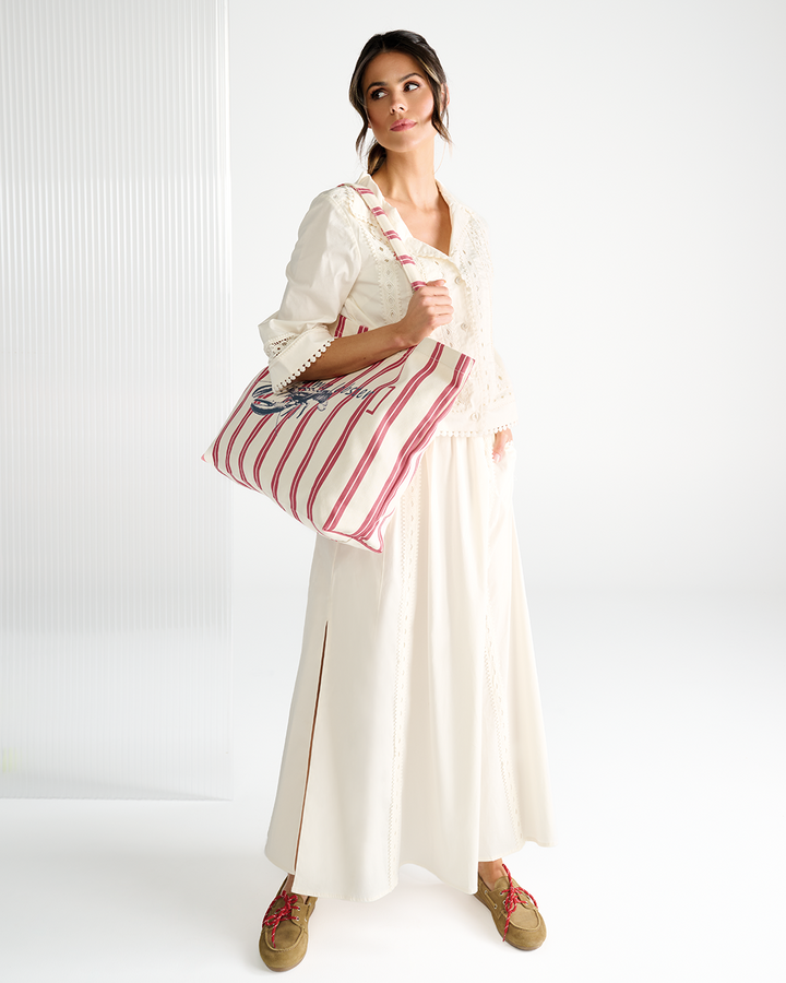 You're my lobster - Blouse met kant (C706L)