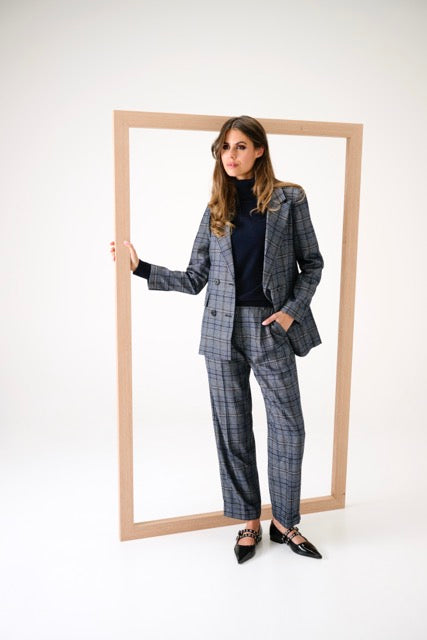 K-Design - Tartan blazer (B607)