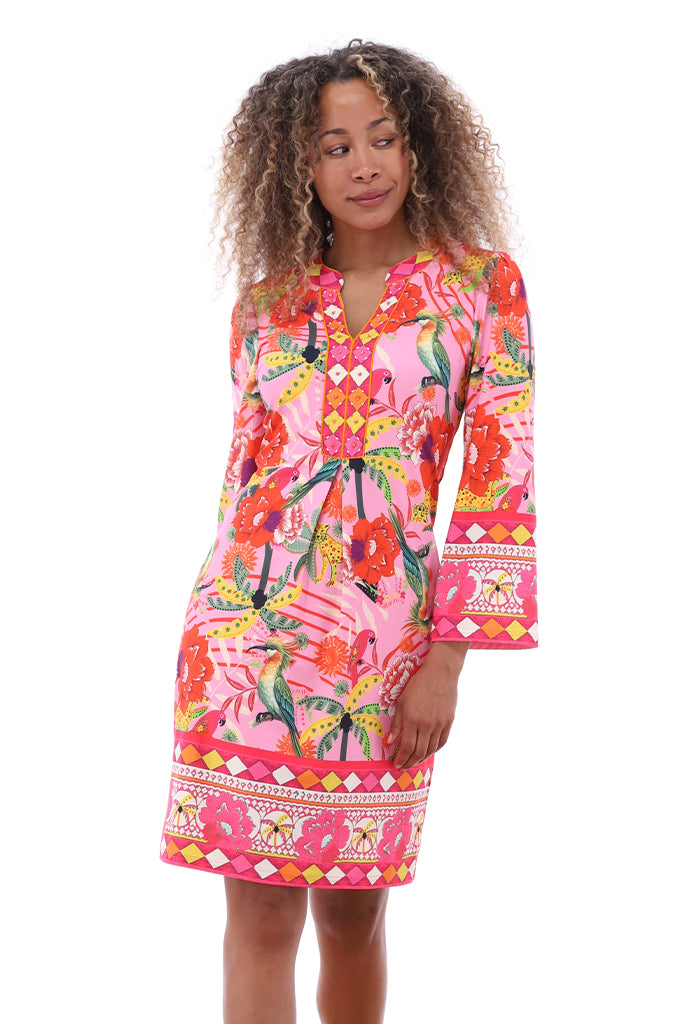 K-design - Jurk met print (C411)