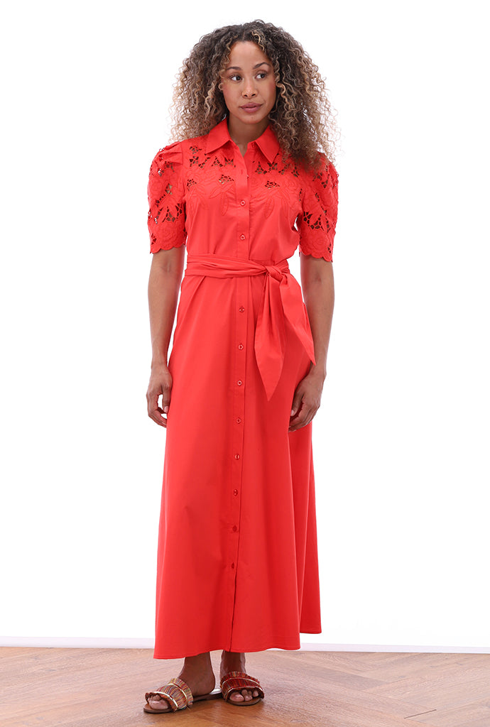You're my lobster - Maxi jurk met design & borduursel (C734L)