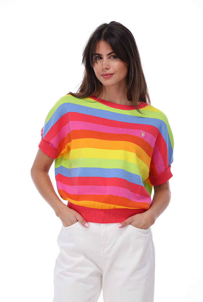 You're my lobster - Regenboog pull met dolman sleeve (C803L)