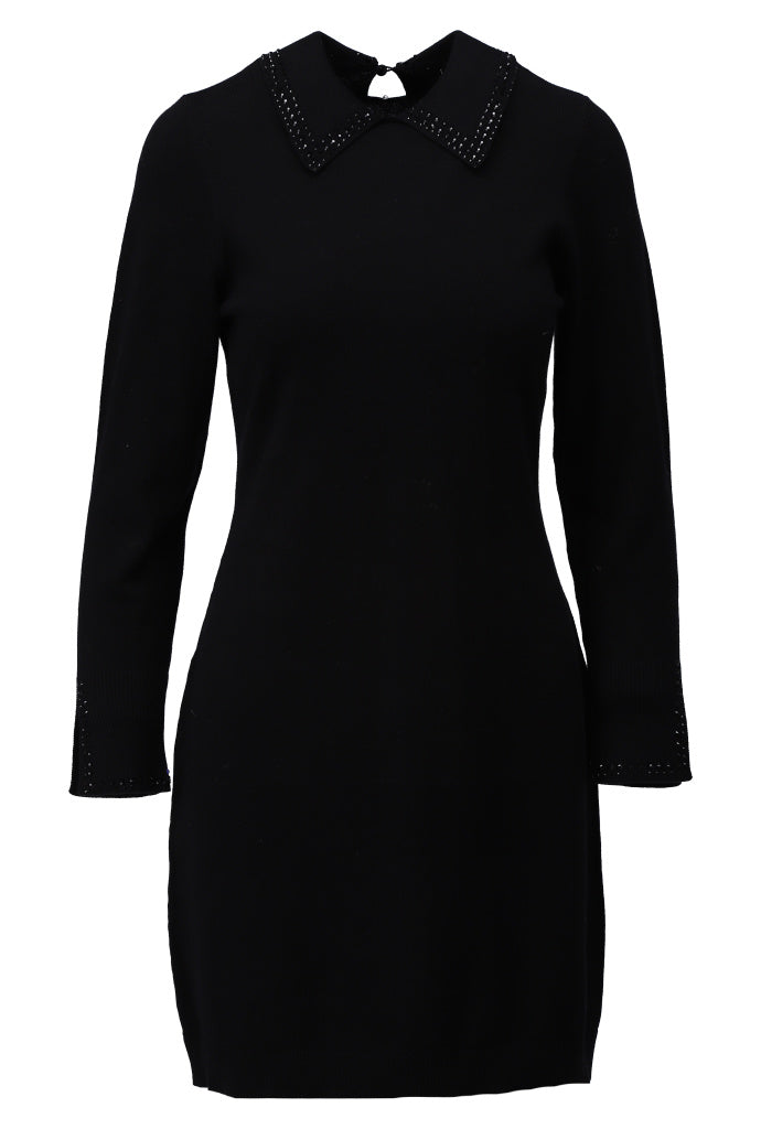 K-Design Jurk met strass - Black - Black